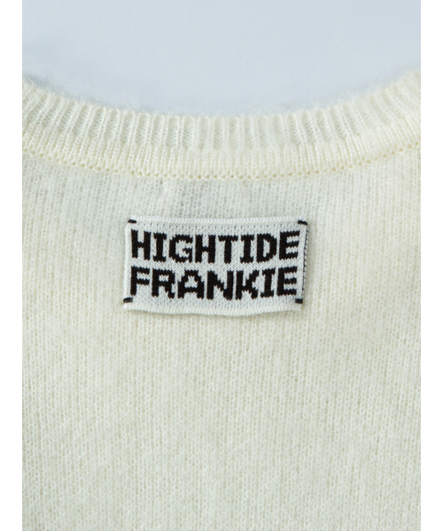 HIGHTIDEFRANKIE(ハイタイドフランキー)の「Frankie 3 Pins Round Knit White(ニット/セーター・メンズ・ホワイト・FREE)」の4枚目の写真