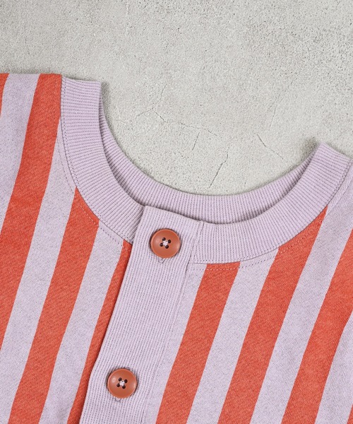 MARKEY'S（マーキーズ）の「ミニウラケストライプベスト（ベスト・キッズ・オレンジ系その他/ブラック系その他/グリーン系その他・M/S/LL/L）」の17枚目の写真