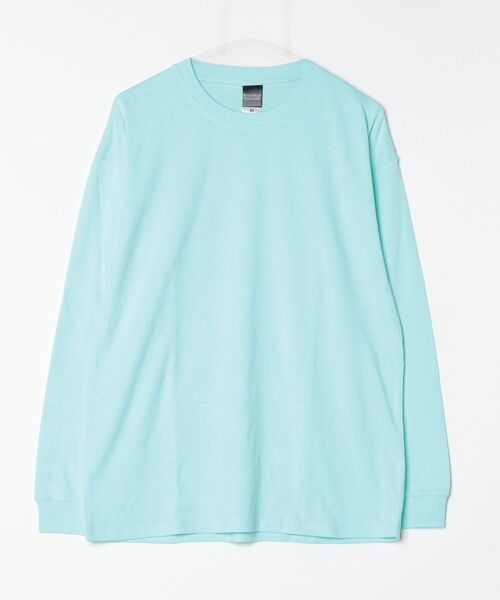 En serio TOKYO（エンソリオトーキョー）の「【SIDEWAYSTANCE】無地長袖Tシャツ（Tシャツ/カットソー・メンズ・ホワイト/カーキ/パープル/ブラック/ブルー/イエロー/オートミール/ダークブルー・SMALL/MEDIUM/LARGE/X-LARGE/FREE）」の5枚目の写真