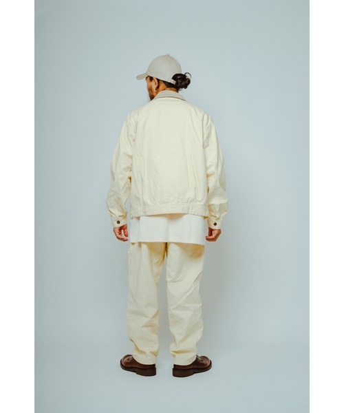 BIG MIKE(ビッグマイク)の「BIG MIKE ビックマイク / セットアップ対応 ダック トラッカージャケット 襟コーデュロイ // 102616201(ブルゾン・メンズ・ブラック/ナチュラル・MEDIUM/LARGE/X-LARGE)」の10枚目の写真
