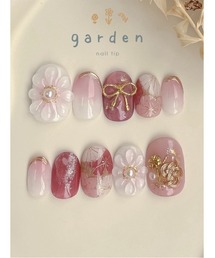 tone（トーン）の「【garden】祝華ネイル(MA)（ネイルシール/ネイルチップ）」