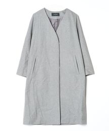 ジーナシス　ノーカラーコート 楽天市場】【SALE／31%OFF】ノーカラーコート JEANASIS ジーナシス
