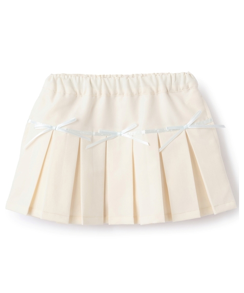 Lycee mine（リセマイン）の「【Lycee mine バレエシリーズ】ボックスプリーツスカート(インパン付き)（スカート・キッズ・アイボリー/ピンク/ラベンダー/チャコール/ベージュ・100cm/120cm/130cm/110cm/140cm/150cm）」の6枚目の写真