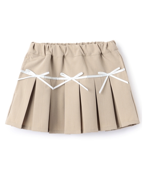 Lycee mine（リセマイン）の「【Lycee mine バレエシリーズ】ボックスプリーツスカート(インパン付き)（スカート・キッズ・アイボリー/ピンク/ラベンダー/チャコール/ベージュ・100cm/120cm/130cm/110cm/140cm/150cm）」の7枚目の写真