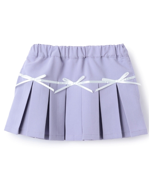 Lycee mine（リセマイン）の「【Lycee mine バレエシリーズ】ボックスプリーツスカート(インパン付き)（スカート・キッズ・アイボリー/ピンク/ラベンダー/チャコール/ベージュ・100cm/120cm/130cm/110cm/140cm/150cm）」の8枚目の写真