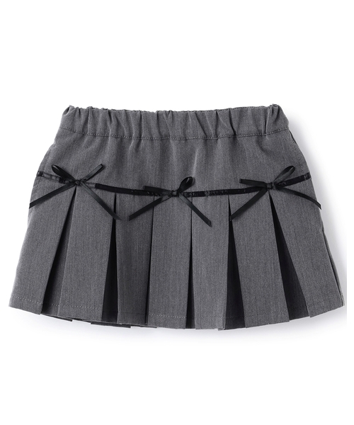 Lycee mine（リセマイン）の「【Lycee mine バレエシリーズ】ボックスプリーツスカート(インパン付き)（スカート・キッズ・アイボリー/ピンク/ラベンダー/チャコール/ベージュ・100cm/120cm/130cm/110cm/140cm/150cm）」の9枚目の写真