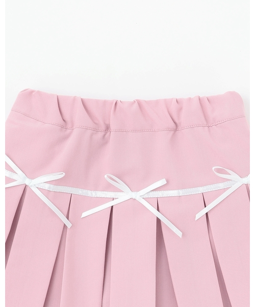 Lycee mine（リセマイン）の「【Lycee mine バレエシリーズ】ボックスプリーツスカート(インパン付き)（スカート・キッズ・アイボリー/ピンク/ラベンダー/チャコール/ベージュ・100cm/120cm/130cm/110cm/140cm/150cm）」の12枚目の写真