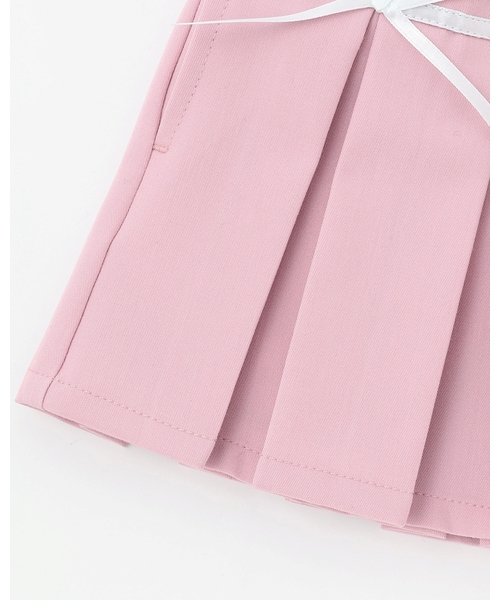 Lycee mine（リセマイン）の「【Lycee mine バレエシリーズ】ボックスプリーツスカート(インパン付き)（スカート・キッズ・アイボリー/ピンク/ラベンダー/チャコール/ベージュ・100cm/120cm/130cm/110cm/140cm/150cm）」の15枚目の写真