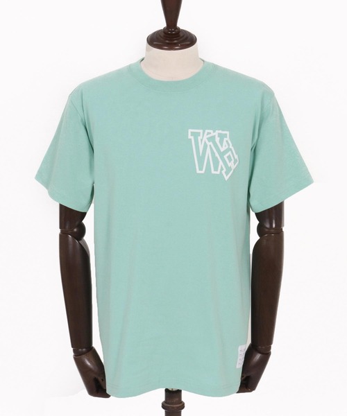 wjk reluxe（ダブルジェーケーリラックス）の「mt10167-initial print SS tee Tシャツ(WR26S-31)（Tシャツ/カットソー・メンズ・ブラック/グリーン系その他/ホワイト・XL/L/M/S）」の18枚目の写真