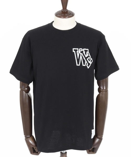 wjk reluxe（ダブルジェーケーリラックス）の「mt10167-initial print SS tee Tシャツ(WR26S-31)（Tシャツ/カットソー・メンズ・ブラック/グリーン系その他/ホワイト・XL/L/M/S）」の20枚目の写真