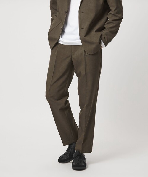 green label relaxing（グリーンレーベルリラクシング）の「【WEB限定】JUST fit ドライポリエステル リラックス セットアップ -吸水速乾-（セットアップ・メンズ・グレー系/オリーブ/ネイビー/ダークグレー・S/M/XL/L）」の9枚目の写真