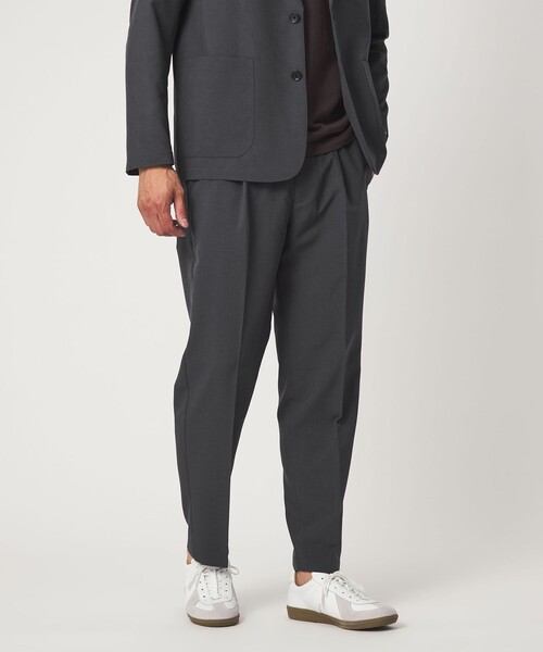 green label relaxing（グリーンレーベルリラクシング）の「【WEB限定】JUST fit ドライポリエステル リラックス セットアップ -吸水速乾-（セットアップ・メンズ・グレー系/オリーブ/ネイビー/ダークグレー・S/M/XL/L）」の13枚目の写真