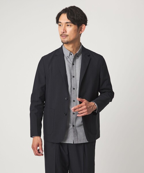 green label relaxing（グリーンレーベルリラクシング）の「【WEB限定】JUST fit ドライポリエステル リラックス セットアップ -吸水速乾-（セットアップ・メンズ・グレー系/オリーブ/ネイビー/ダークグレー・S/M/XL/L）」の14枚目の写真