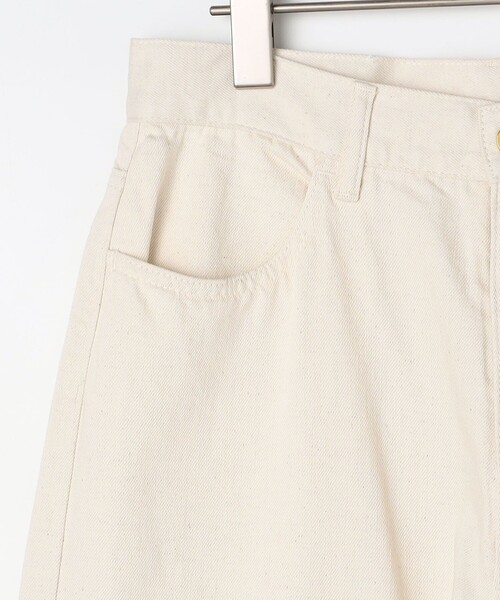 Rie Miller（リエミラー）の「【RM denim】リネン混ひも付きリラックスパンツ（その他パンツ・レディース・ブルー系その他7/キナリ・L/M/S/XS）」の18枚目の写真