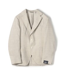 GABO リネンウール シングルブレステッド2Bジャケット