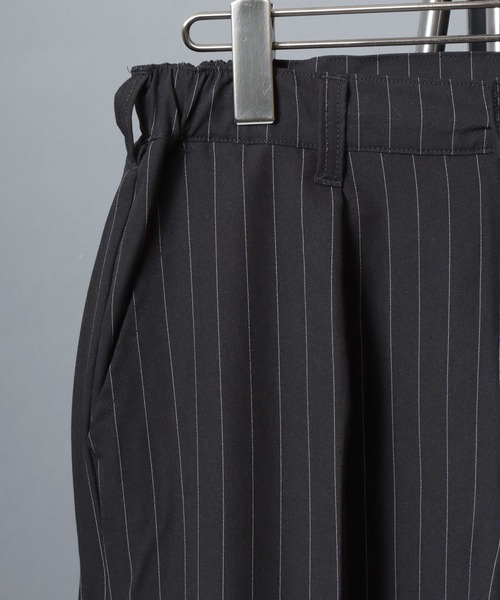 ANPAS(アンパス)の「Stripe & Check Slacks / ストライプ&チェックスラックス ワイドトラウザーパンツ メンズ レディース ボトムス(スラックス・メンズ・グレー/ブラック系その他/ブラック/ブラウン系その他・L/M)」の19枚目の写真