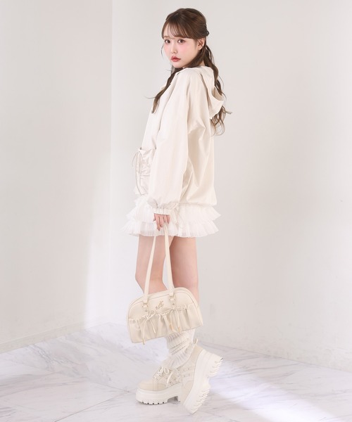 フリルティアードミニスカート（スカート）｜one after another NICE