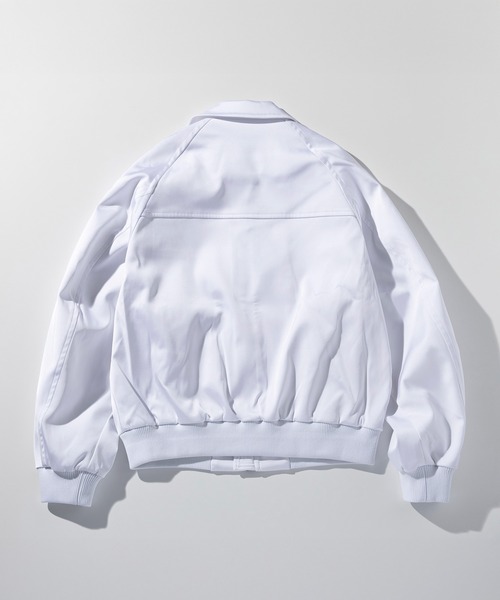 CIRCLEE(サークリー)の「CIRCLEE(サークリー)ラグラン ジップアップジャケット(ブルゾン・メンズ・ブラック/ホワイト・M)」の16枚目の写真
