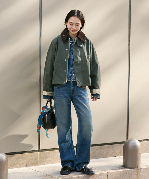 Barbour(バブアー)の「別注【Barbour/バブアー】JS OS TRANSPORT JK(その他アウター・レディース・ベージュ/ネイビー/カーキ・36/38)」の5枚目の写真