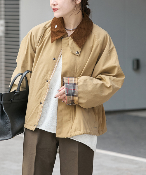 Barbour(バブアー)の「別注【Barbour/バブアー】JS OS TRANSPORT JK(その他アウター・レディース・ベージュ/ネイビー/カーキ・36/38)」の12枚目の写真