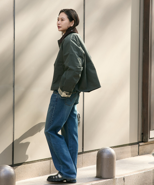 Barbour(バブアー)の「別注【Barbour/バブアー】JS OS TRANSPORT JK(その他アウター・レディース・ベージュ/ネイビー/カーキ・36/38)」の15枚目の写真