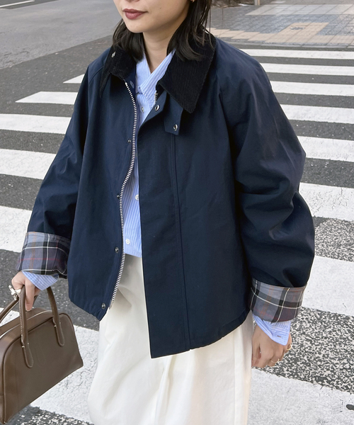 Barbour(バブアー)の「別注【Barbour/バブアー】JS OS TRANSPORT JK(その他アウター・レディース・ベージュ/ネイビー/カーキ・36/38)」の19枚目の写真