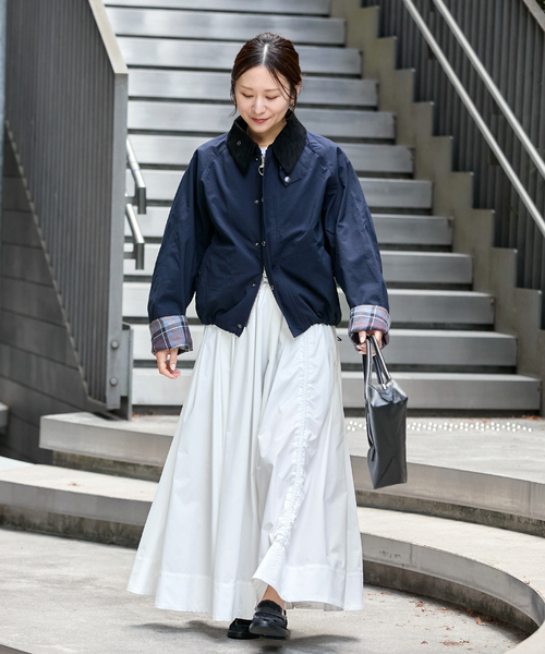 Barbour(バブアー)の「別注【Barbour/バブアー】JS OS TRANSPORT JK(その他アウター・レディース・ベージュ/ネイビー/カーキ・36/38)」の21枚目の写真