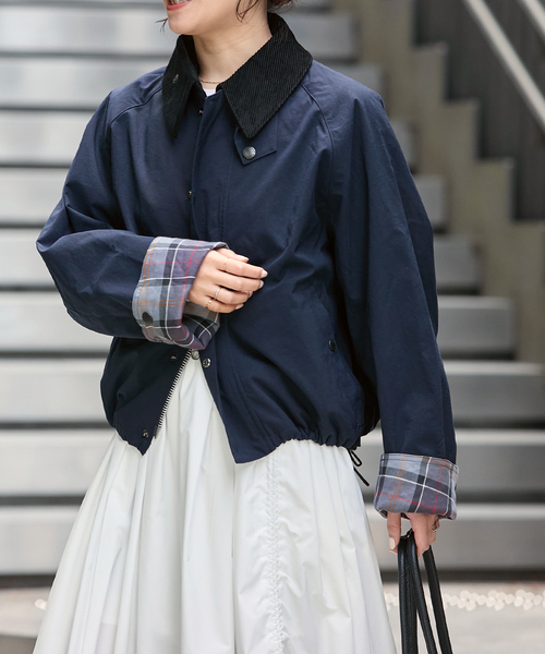 Barbour(バブアー)の「別注【Barbour/バブアー】JS OS TRANSPORT JK(その他アウター・レディース・ベージュ/ネイビー/カーキ・36/38)」の22枚目の写真