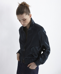 EAN JO（イアンジョー）の「VINTAGE WASHED SATIN 90s BLOUSON (TEAL GREEN)（MA-1）」