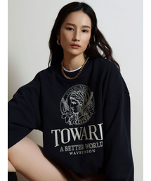 WAVE UNION（ウェーブユニオン）の「Toward Sweatshirt navy（スウェット）」