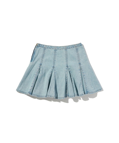 Levi's(リーバイス)の「Levi's/リーバイス ゴデットミニスカート(デニムスカート・レディース・インディゴブルー・28inch/27inch/26inch/25inch/24inch/23inch)」の6枚目の写真