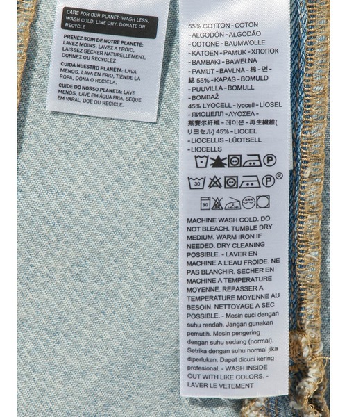 Levi's(リーバイス)の「Levi's/リーバイス ゴデットミニスカート(デニムスカート・レディース・インディゴブルー・28inch/27inch/26inch/25inch/24inch/23inch)」の14枚目の写真