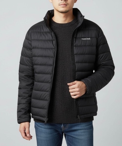 mont-bell(モンベル)の「mont-bell / モンベル トレックスーツ 軽量パディング(ダウンジャケット/コート・レディース・ネイビー/ブラック/チャコールグレー・LARGE/MEDIUM)」の6枚目の写真