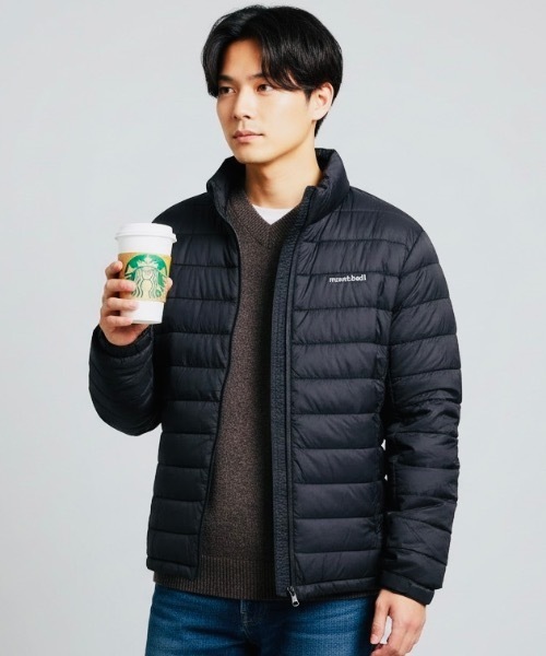 mont-bell(モンベル)の「mont-bell / モンベル トレックスーツ 軽量パディング(ダウンジャケット/コート・レディース・ネイビー/ブラック/チャコールグレー・LARGE/MEDIUM)」の11枚目の写真