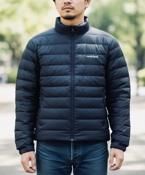 mont-bell(モンベル)の「mont-bell / モンベル トレックスーツ 軽量パディング(ダウンジャケット/コート・レディース・ネイビー/ブラック/チャコールグレー・LARGE/MEDIUM)」の13枚目の写真