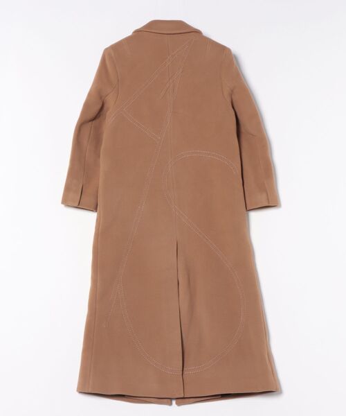 ALLSAINTS(オールセインツ)の「NELLIE DOUBLE BREASTED COAT | NELLIE ダブル ブレスト コート(チェスターコート・レディース・ブラウン系その他・4/6/8/10)」の7枚目の写真