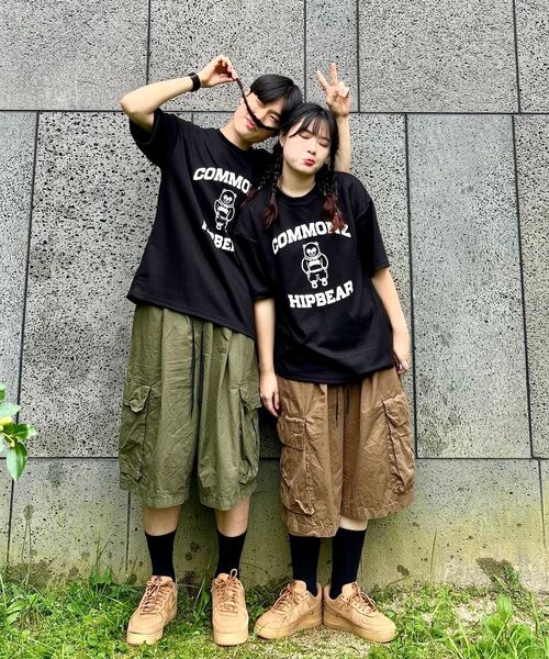 COMMONZ(コモンズ)の「ヒップベアトレーニング半袖Tシャツ_ブラック(Tシャツ/カットソー・レディース・その他・1)」の15枚目の写真