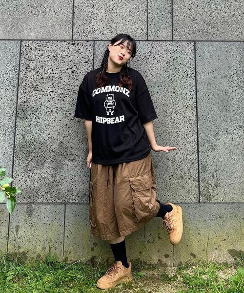 COMMONZ(コモンズ)の「ヒップベアトレーニング半袖Tシャツ_ブラック(Tシャツ/カットソー・レディース・その他・1)」の14枚目の写真