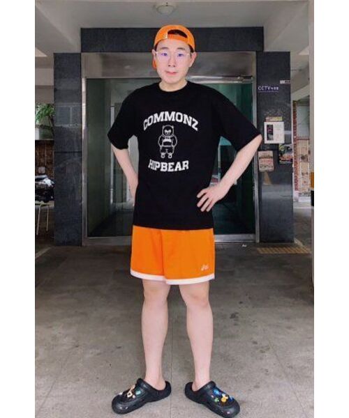 COMMONZ(コモンズ)の「ヒップベアトレーニング半袖Tシャツ_ブラック(Tシャツ/カットソー・レディース・その他・1)」の8枚目の写真