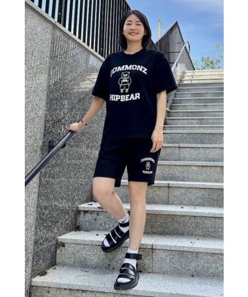 COMMONZ(コモンズ)の「ヒップベアトレーニング半袖Tシャツ_ブラック(Tシャツ/カットソー・レディース・その他・1)」の12枚目の写真