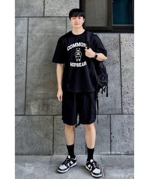 COMMONZ(コモンズ)の「ヒップベアトレーニング半袖Tシャツ_ブラック(Tシャツ/カットソー・レディース・その他・1)」の17枚目の写真
