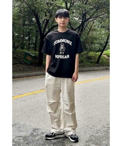 COMMONZ(コモンズ)の「ヒップベアトレーニング半袖Tシャツ_ブラック(Tシャツ/カットソー・レディース・その他・1)」の4枚目の写真