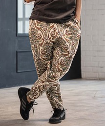 mp14521- Antique Motif Gobelin Balloon Pants バルーンテーパードパンツ(CMP-261-012)