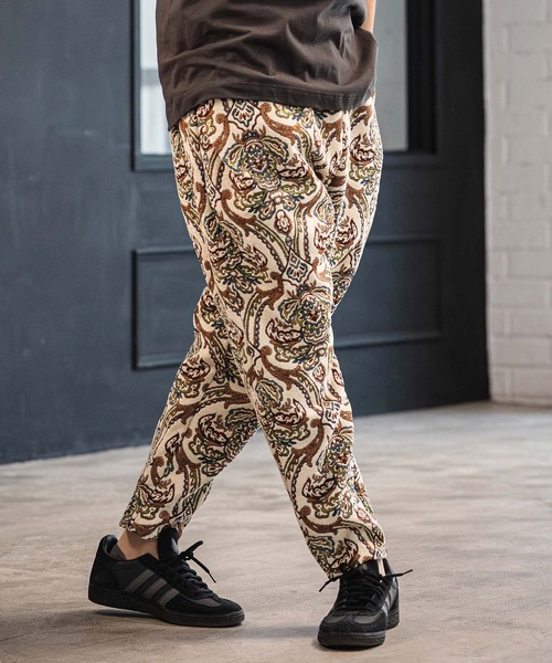 CAMBIO(カンビオ)の「mp14521- Antique Motif Gobelin Balloon Pants バルーンテーパードパンツ(CMP-261-012)(その他パンツ・メンズ・ブラック/ブラウン/ナチュラル・S/M/L)」の5枚目の写真