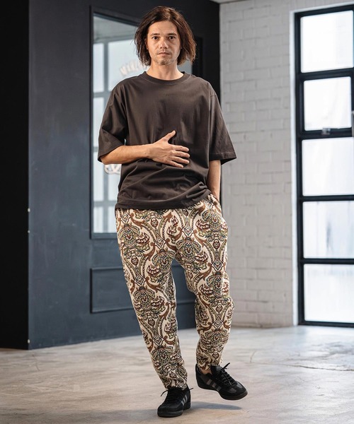 CAMBIO(カンビオ)の「mp14521- Antique Motif Gobelin Balloon Pants バルーンテーパードパンツ(CMP-261-012)(その他パンツ・メンズ・ブラック/ブラウン/ナチュラル・S/M/L)」の6枚目の写真