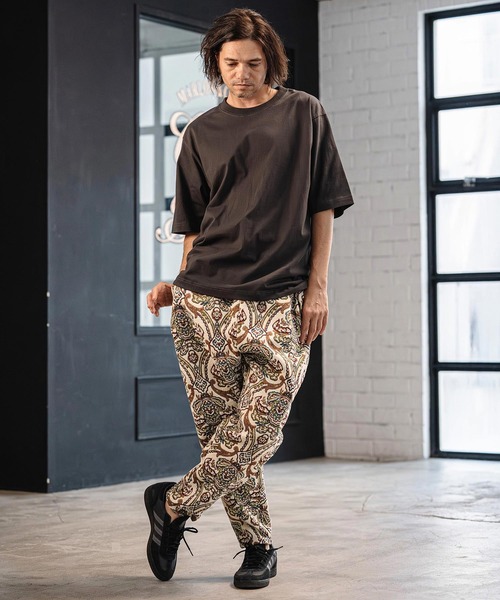 CAMBIO(カンビオ)の「mp14521- Antique Motif Gobelin Balloon Pants バルーンテーパードパンツ(CMP-261-012)(その他パンツ・メンズ・ブラック/ブラウン/ナチュラル・S/M/L)」の7枚目の写真