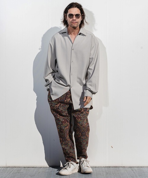 CAMBIO(カンビオ)の「mp14521- Antique Motif Gobelin Balloon Pants バルーンテーパードパンツ(CMP-261-012)(その他パンツ・メンズ・ブラック/ブラウン/ナチュラル・S/M/L)」の13枚目の写真