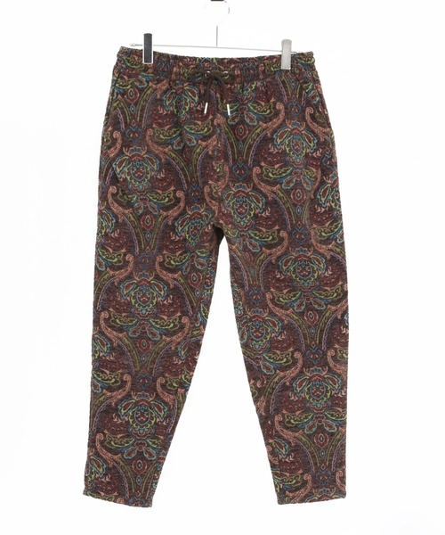 mp14521- Antique Motif Gobelin Balloon Pants バルーンテーパード
