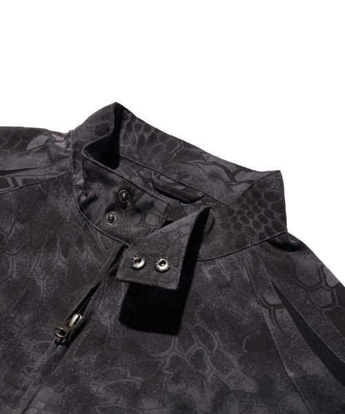 BROWNBREATH（ブラウンブレス）の「B PATTERN TRACK JACKET - BLACK（ナイロンジャケット・レディース・その他・M/L/XL）」の3枚目の写真