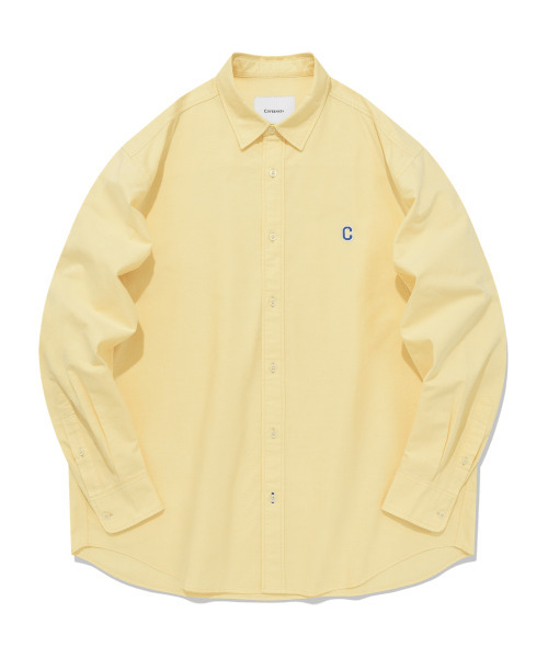 COVERNAT(カバーナット)の「Cロゴオックスフォードシャツイエロー(シャツ/ブラウス・レディース・その他・L/XL)」の1枚目の写真